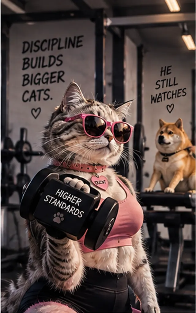 EXCAT raising her standards at the gym